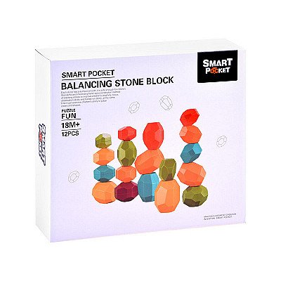 Līdzsvarošanas akmeņu komplekts Smart Pocket 12 gab.