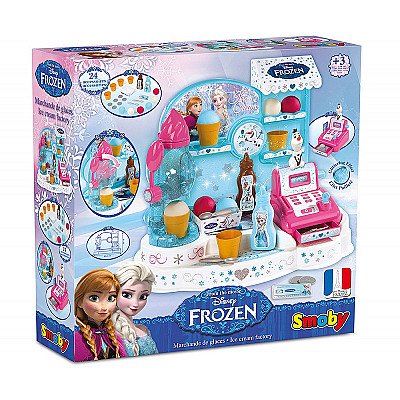 Bērnu saldējuma ražotne ar kases aparātu Frozen