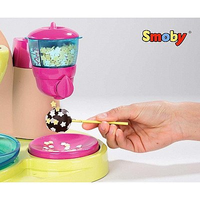 Konfekšu ražotājs Smoby Chef Set Real Lollipops Factory