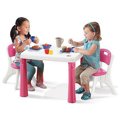 Bērnu virtuves galds ar 2 krēsliem Lifestyle