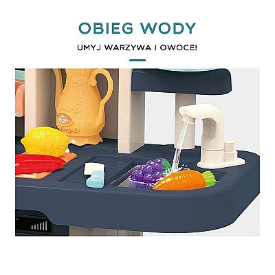 Bērnu liela interaktīvā virtuve ar Woopie piederumiem