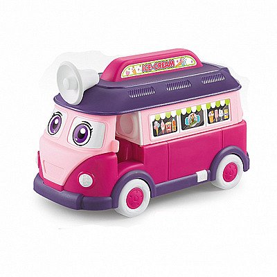 Woopie saldējuma rotaļu autobuss ar gaismas un skaņas efektiem