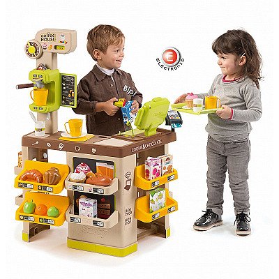 Rotaļlietu kafejnīca ar aksesuāriem Simba Smoby