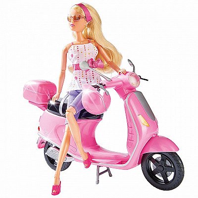 Simba Steffi mīlas lelle ar motociklu