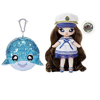 Nu labi! Nu labi! Nu labi! Pārsteiguma dzirksti — Sailor Blu lelle un valis balonā ar konfeti vizuļiem