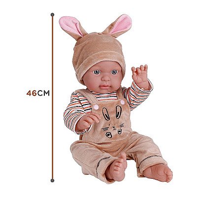 Whoopie Dressed Up Baby Bunny 46 cm