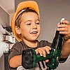 Whoopie bērnu instrumentu komplekts DIY Drill Helmet 20 El.