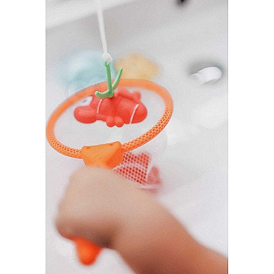 Whoopie vannas rotaļlietu komplekts ar magnētu makšķerēšanas spēle Makšķerēšanas tīkls