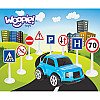 Woopie Mini ceļa zīmju izglītojošs komplekts 16 El. Automašīna