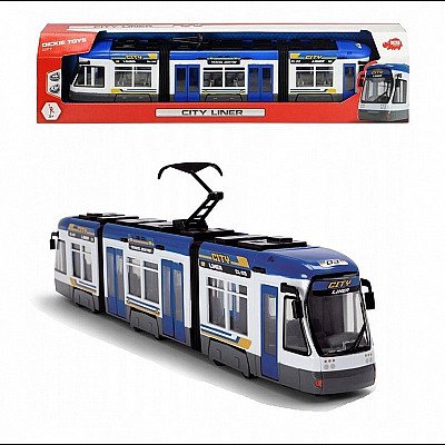 Dickie City Liner Tram 46 cm zils