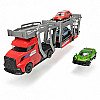 Dickie City 3 Car Transporter Red