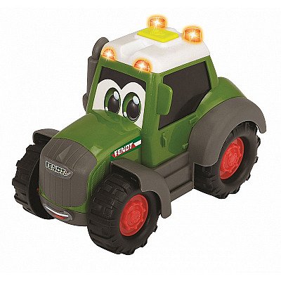 Dickie Abc Happy Fendt traktors ar mājdzīvnieku piekabi