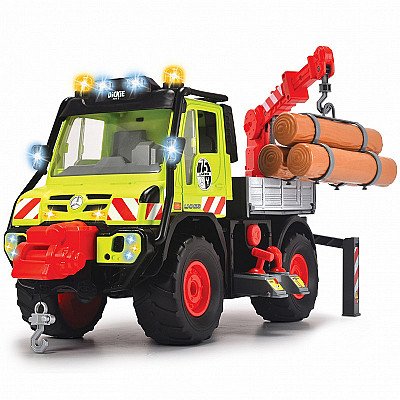 Dickie Mercedes Unimog U530 celtnis