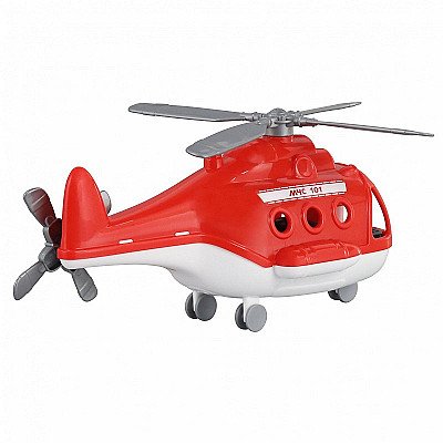 Bērnu sarkanais uguns helikopters Alfa