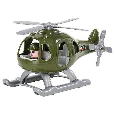Bērnu helikopters ar Thunderbolt pilota figūru