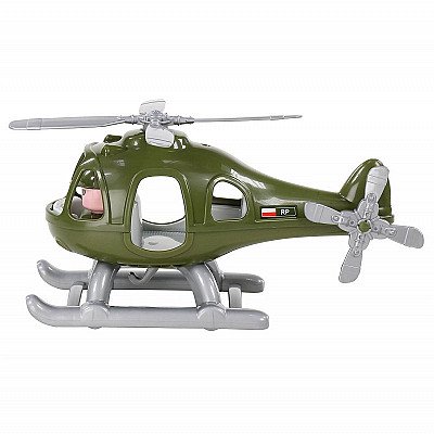 Bērnu helikopters ar Thunderbolt pilota figūru