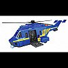 Rotaļu helikopters ar gaismas un skaņas efektiem 26 cm. Dikijs Sos
