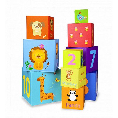 Burvju kastes Puzles Tower Box Izglītojoša rotaļlieta Klasiskā pasaule