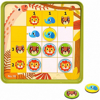 Tooky Toy Sudoku spēle bērniem Forest versija
