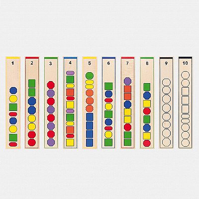 Viga Educational Wooden Game Logic Beads 104 gab.
