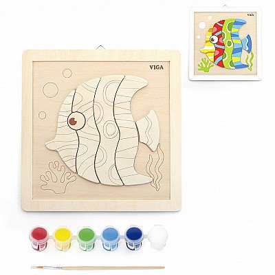 Viga DIY Creativity Kit Painting Fish