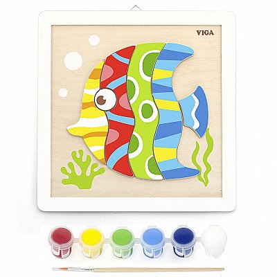 Viga DIY Creativity Kit Painting Fish