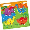 Koka puzle Dinozauru pārsteiguma mīkla