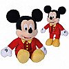 Simba Disney Mickey Mouse ar spīdīgu sarkanu vakariņu jaku 25 cm