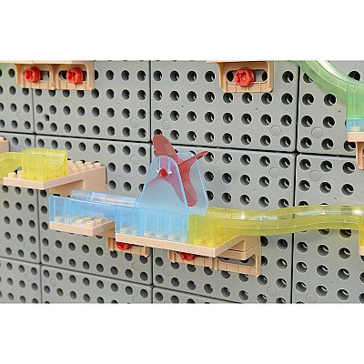 Masterkidz Construction Set Track For Balls Stem Board 440 Pieces