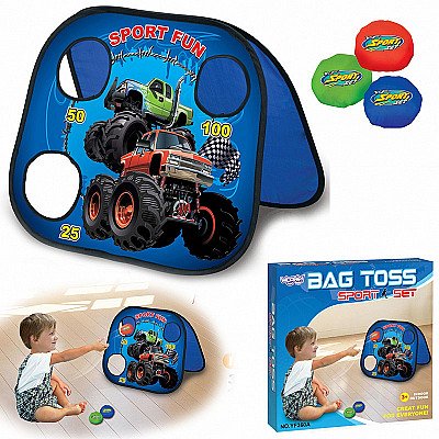 Whoopie Target Toss Arkādes spēle Monster Truck bērniem