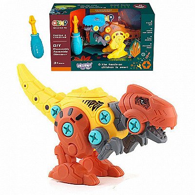 Whoopie Dinosaur Tyrannosaurus Building Kit Boxed Skrūvgriezis