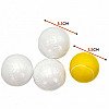Woopie beisbola badmintona sporta komplekts bērniem, 4 bumbiņas