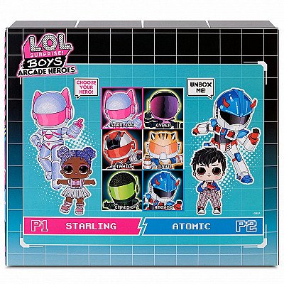 L.O.L Surprise Boys Arcade Heroes - spēļu automātu lelle - Bro lelle