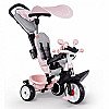 Smoby Baby Driver Tricycle Comfort Plus Rozā