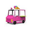 Pink Food Truck 2in1 Virtuve un transportlīdzekļi Pārtikas piederumi Virtuves piederumi 50 El.