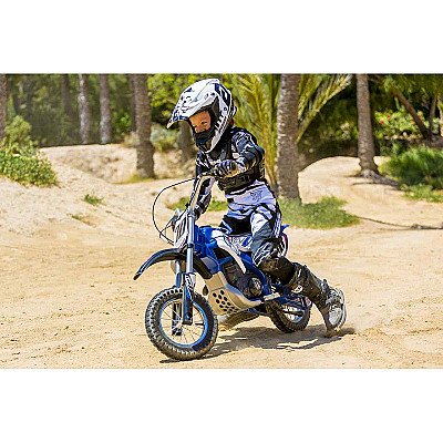 Elektriskais motocikls bērniem Cross Battery 24V Piepūšamie Riteņi Injusa