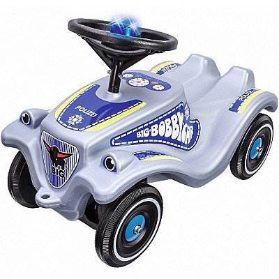Big Bobby Car Push Ride Skriešanas automašīna ar policijas skaņu