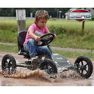 Berg Pedal Karting Jeep® Junior 3-8 gadi līdz 50 kg
