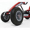 Berg Pedal Karting Extra Sport Red Bfr piepūšamie riteņi no 5 gadiem līdz 100 kg