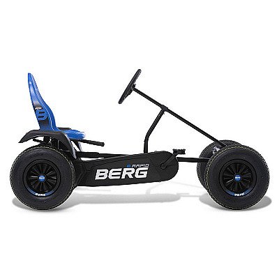Berg Pedal Karting Xl B.rapid Blue Bfr Piepūšamie riteņi no 5 gadiem līdz 100 kg