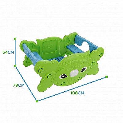 Woopie Piknika galds Šūpoles 2In1 Zaļš