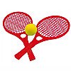 Whoopie jautrs tenisa rakešu komplekts bērniem sarkans