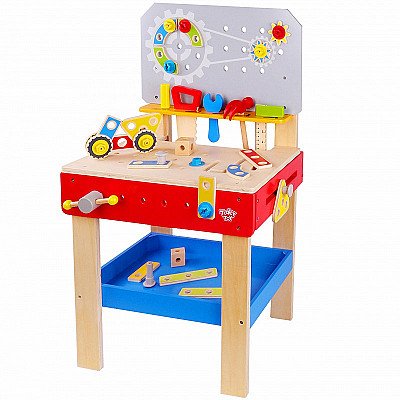 Tooky rotaļlietu koka mehāniķa darbnīca bērnu instrumentiem