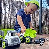 Woopie DIY celtniecības komplekta kravas automašīnas un ķiveres montāža