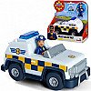 Simba Fireman Sam Police Jeep 4X4 Mini Action Figūra
