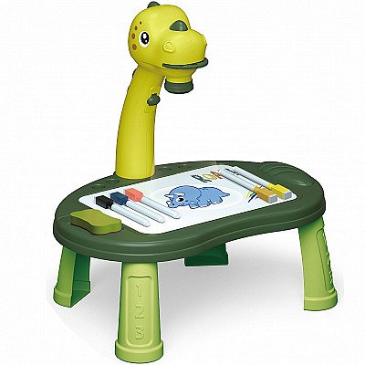 Zīmēšanas dēlis ar dinozauriem galda spēle Woopie
